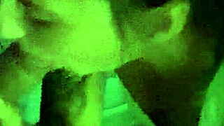 Thick Cum Spraying Across Her Massive Tits