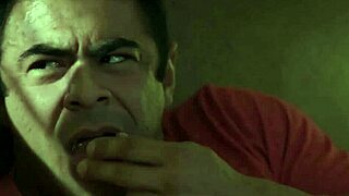 trans babe blows before taking rough anal drilling from huge cock