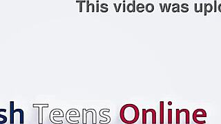 British blonde student smokes hot joi instructions casually