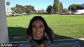 amateur brunette teen 18+ kara faux oiled public massage creampie pov