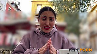 forty year old alt babe craves massive cock in lara croft style casting