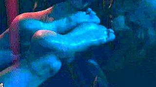 She LICKED my TOES like dessert in BDSM femdom closeup gagging deepthroat