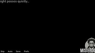 Stuck in bunker with teasing femboy ladyboy game