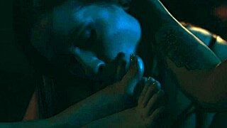 She LICKED my TOES like dessert in BDSM femdom closeup gagging deepthroat