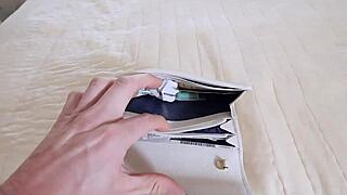 Teen with big ass and tits rides cock in bathroom