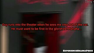 Tease cuckold watching gloryhole date night helena price