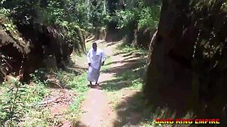 Fucking African Goddess Deep in Bush