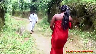 Fucking African Goddess Deep in Bush