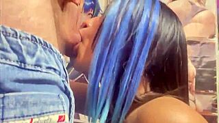 Colombian College Girl Deepthroats Monster Cock Hard