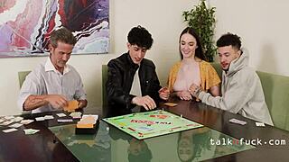 This teen rules the freeuse cock duel battle?