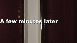 door opens to lover while husband home asia divine moans loud