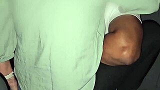 Brazilian slut fucked by black bull in car cuck drives