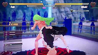 lesbian fingers squirt kiss in fierce battle