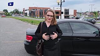 sexy lingerie leads to cumshot on her pretty face