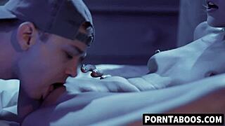 Creampie floods Kyler Quinn's alluring pussy deep