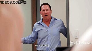 office orgy bangs lexi lore with john strong vince karter