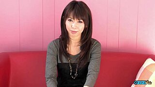 Shy big clit babe strips naked and deepthroats cock eagerly!