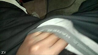 stroking my small cock while adventuring in skyrim 😏🔥💦