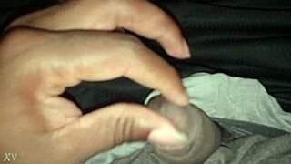 stroking my small cock while adventuring in skyrim 😏🔥💦