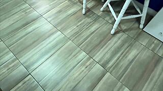 I pound my skinny secretary's pussy cowgirl style in office chaos