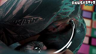 Sucking Steel Like Your Cock While Rocking My Cute Pink Corset And Toys