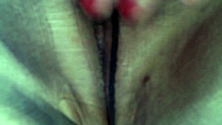 Dawnskye's pantyhose cum hides wet bare tits