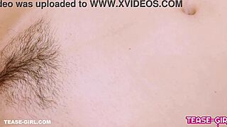Cute brunette teases at steamy sofa audition