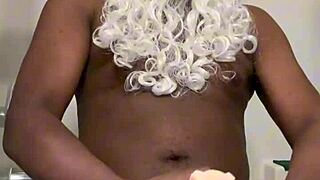 Pounding my horny new toy's pussy with monster black cock till she squirts!