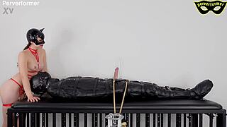 forced to spurt twice under relentless milking machine torment