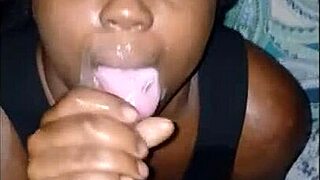 sticky lips beg for endless sucking