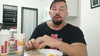 ever seen a milf devour the biggest burger king cock?