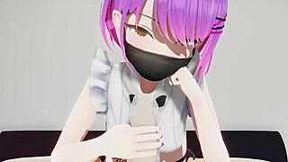 Towa's Teasing Japanese Footjob Leads to Explosive Cumshot Handjob Finale