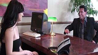 Pawg Big Booty Slut Fucks to Save Her Job