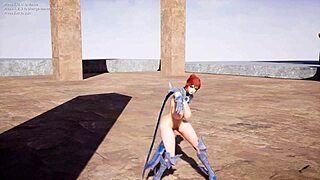 aria model's playful test dance reveals her big tits and ass curves