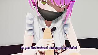 Towa's Teasing Japanese Footjob Leads to Explosive Cumshot Handjob Finale