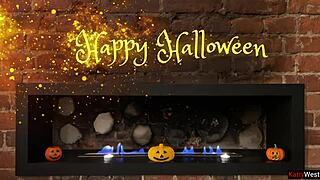 snow white sneaks off for wild gnome sex on halloween night