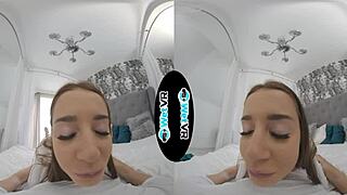 My VR hostel hookup dream explodes with wet creampie bliss