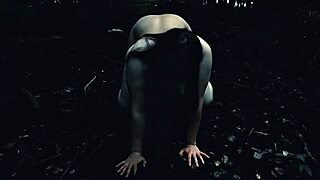 AI Witch Forces Tourists into Bent-Over Reverse Doggy Ass and Tits Show
