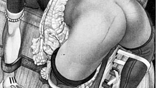 What secrets hide in these vintage erotic drawings?