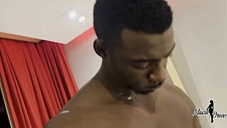 Humiliating My Small Cock Hubby With Two Huge Black Bulls Pounding Me