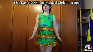 Week three farty Christmas cosplay compilation with big tits and dirty talk!