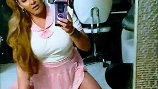 TS Katie Klark Naughty Sailor Shemale Cosplay Seduction