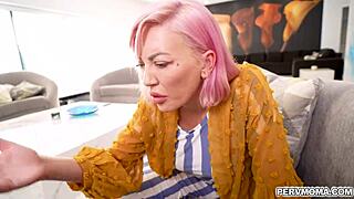 Adira Allure Jerks Allen Swift's Raging Hard Cock