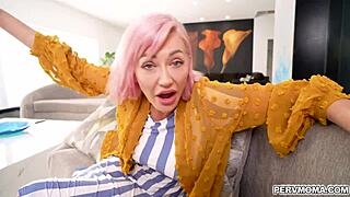 Adira Allure Jerks Allen Swift's Raging Hard Cock