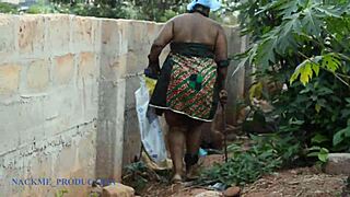 bbw trash picker teases lonely guy into hard fuck