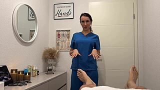 Nurse Gives Patient Oiled Sloppy Deepthroat In Hospital