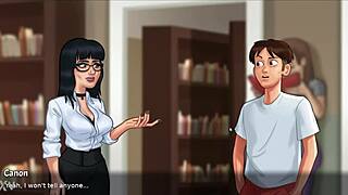 i caught teacher ridin student cock so hard... oops!