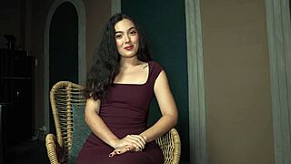 judith cox crushes her first porn casting to star big