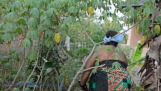 bbw trash picker teases lonely guy into hard fuck