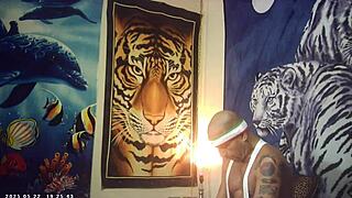 FIRST TIMER BOMBSHELL Feels Italian Pound Machine Deep!